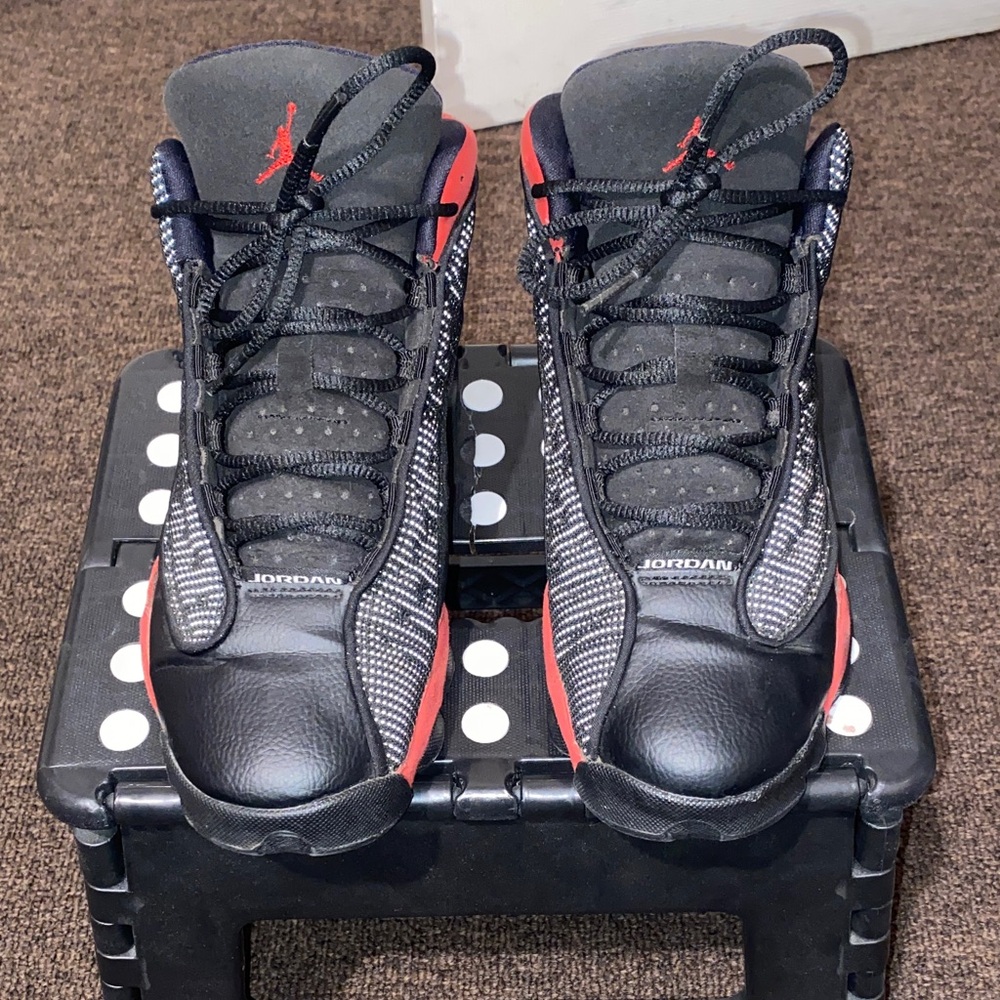 Jordan 13 Black and Red kids/ Mens Sneakers
